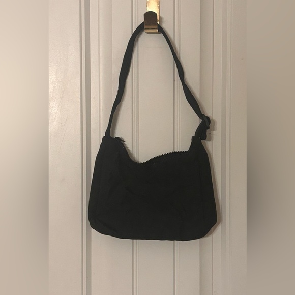 Black Nylon shoulder bag inspired baggu - Picture 2 of 5